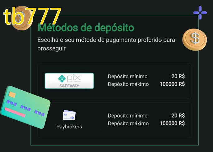 O cassino tb777bet oferece uma grande variedade de métodos de pagamento