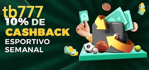 10% de bônus de cashback na tb777